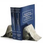 Stainless Steel Swirl Book Ends