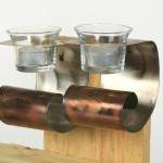 Stainless Steel Single Hanging Candle Holder